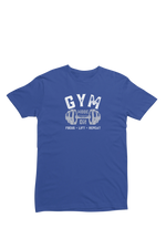 Premium Royal Blue Regular Fit Tshirt for Women - 180 GSM Cotton | Fullmoon Styles