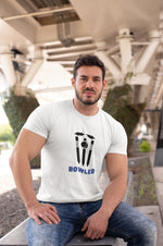 Comfortable Men Regular Fit Tshirt in White - 180 GSM | Fullmoon Styles