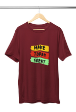 Premium Maroon Regular Fit Tshirt for Men - 180 GSM Cotton | Fullmoon Styles
