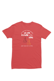 We Are Future Kings Men Regular Fit Tshirt 180 Red Regular Fit Tshirt - Premium Cotton Men Wear