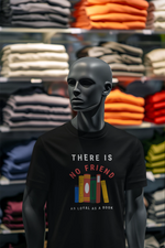 Black Regular Fit Tshirt - As Loyal As Book Men Regular Fit Tshirt 180 Design | Men Fashion