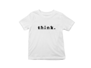 Comfortable Kids Regular Fit Tshirt in White - 180 GSM | Fullmoon Styles