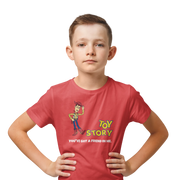 Kids Regular Fit Tshirt - Toy Story Woody Kids Regular Fit Tshirt 180 Red | Fullmoon Styles