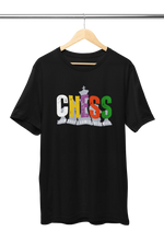 Premium Black Regular Fit Tshirt for Men - 180 GSM Cotton | Fullmoon Styles