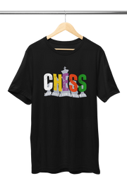 Premium Black Regular Fit Tshirt for Men - 180 GSM Cotton | Fullmoon Styles