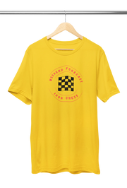 Comfortable Women Regular Fit Tshirt in Yellow - 180 GSM | Fullmoon Styles