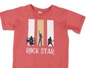 Comfortable Kids Regular Fit Tshirt in Red - 180 GSM | Fullmoon Styles