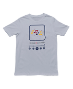 Comfortable Women Regular Fit Tshirt in Gray - 180 GSM | Fullmoon Styles