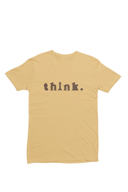 Chess Think Women Regular Fit Tshirt 180 Beige Regular Fit Tshirt - Premium Cotton Women Wear