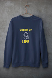 Premium Navy Blue Regular Fit Sweatshirt for Women - 320 GSM Cotton | Fullmoon Styles