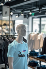 Sky Blue Regular Fit Tshirt - The Godfather Men Regular Fit Tshirt 180 Design | Men Fashion