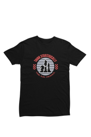 Men Regular Fit Tshirt - Think Strategically Men Regular Fit Tshirt 180 Black | Fullmoon Styles