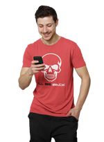 Comfortable Men Regular Fit Tshirt in Red - 180 GSM | Fullmoon Styles