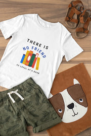 Premium White Regular Fit Tshirt for Kids - 180 GSM Cotton | Fullmoon Styles