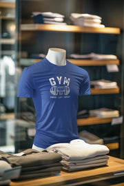 Royal Blue Regular Fit Tshirt - Gym Mode On Men Regular Fit Tshirt 180 Design | Men Fashion