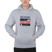 Comfortable Men Regular Fit Hoodie in Gray - 320 GSM | Fullmoon Styles