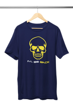 Premium Navy Blue Regular Fit Tshirt for Women - 180 GSM Cotton | Fullmoon Styles