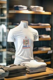 White Regular Fit Tshirt - Git Commit Awesomeness Men Regular Fit Tshirt 180 Design | Men Fashion