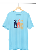 Premium Sky Blue Regular Fit Tshirt for Women - 180 GSM Cotton | Fullmoon Styles