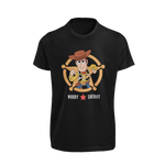 Women Oversized - Toy Story Woody Sheriff Women Oversized 240 Black | Fullmoon Styles