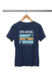 Premium Navy Blue Oversized for Women - 210 GSM Cotton | Fullmoon Styles