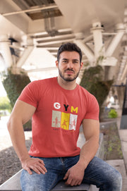 Comfortable Men Regular Fit Tshirt in Red - 180 GSM | Fullmoon Styles
