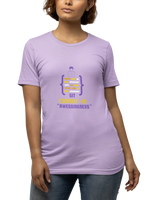 Comfortable Women Regular Fit Tshirt in Lavender - 180 GSM | Fullmoon Styles