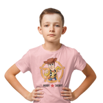 Kids Regular Fit Tshirt - Toy Story Woody Sheriff Kids Regular Fit Tshirt 180 Baby Pink | Fullmoon Styles