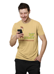 Comfortable Men Oversized in Beige - 240 GSM | Fullmoon Styles