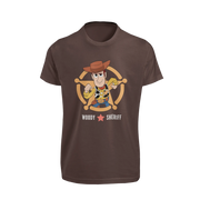 Women Oversized - Toy Story Woody Sheriff Women Oversized 210 Brown | Fullmoon Styles