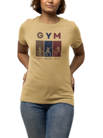 Comfortable Women Regular Fit Tshirt in Beige - 180 GSM | Fullmoon Styles