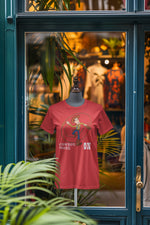 Red Regular Fit Tshirt - Woody Cowboy Mode On Women Regular Fit Tshirt 180 Design | Women Fashion