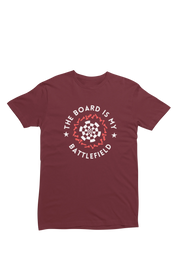 Men Regular Fit Tshirt - Battlefield Men Regular Fit Tshirt 180 Maroon | Fullmoon Styles