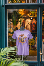 Lavender Oversized - Toy Story Woody Sheriff Women Oversized 210 Design | Women Fashion