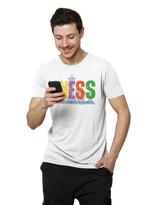 Comfortable Men Regular Fit Tshirt in White - 180 GSM | Fullmoon Styles