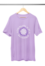 Comfortable Women Regular Fit Tshirt in Lavender - 180 GSM | Fullmoon Styles