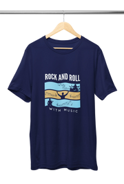 Premium Navy Blue Oversized for Men - 210 GSM Cotton | Fullmoon Styles