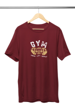 Women Regular Fit Tshirt - Gym Mode On Women Regular Fit Tshirt 180 Maroon | Fullmoon Styles