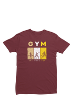 Women Regular Fit Tshirt - One More Rep Women Regular Fit Tshirt 180 Maroon | Fullmoon Styles