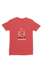 Red Regular Fit Tshirt - Git Commit Awesomeness Men Regular Fit Tshirt 180 Design | Men Fashion