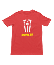 Women Regular Fit Tshirt - Bowled Women Regular Fit Tshirt 180 Red | Fullmoon Styles