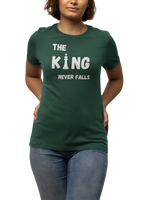 Premium Bottle Green Regular Fit Tshirt for Women - 180 GSM Cotton | Fullmoon Styles