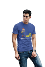 Toy Story Woody Men Regular Fit Tshirt 180 Royal Blue Regular Fit Tshirt - Premium Cotton Men Wear