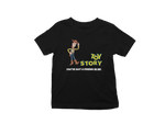 Kids Regular Fit Tshirt - Toy Story Woody Kids Regular Fit Tshirt 180 Black | Fullmoon Styles