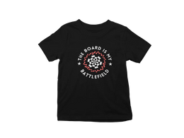 Kids Regular Fit Tshirt - Battlefield Kids Regular Fit Tshirt 180 Black | Fullmoon Styles