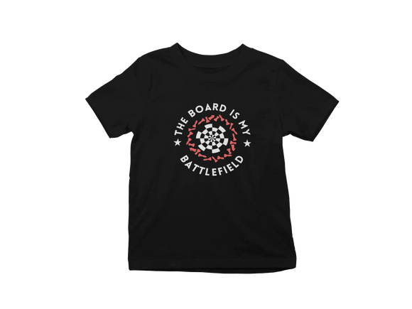 Kids Regular Fit Tshirt - Battlefield Kids Regular Fit Tshirt 180 Black | Fullmoon Styles