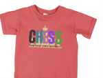 Kids Regular Fit Tshirt - Chaos Checkmate Kids Regular Fit Tshirt 180 Red | Fullmoon Styles