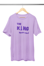 King Never Falls Women Regular Fit Tshirt 180 Lavender Regular Fit Tshirt - Premium Cotton Women Wear
