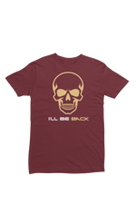 Women Regular Fit Tshirt - The Terminator I Will Be Back Women Regular Fit Tshirt 180 Maroon | Fullmoon Styles