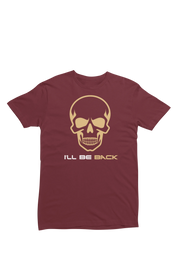 Women Regular Fit Tshirt - The Terminator I Will Be Back Women Regular Fit Tshirt 180 Maroon | Fullmoon Styles